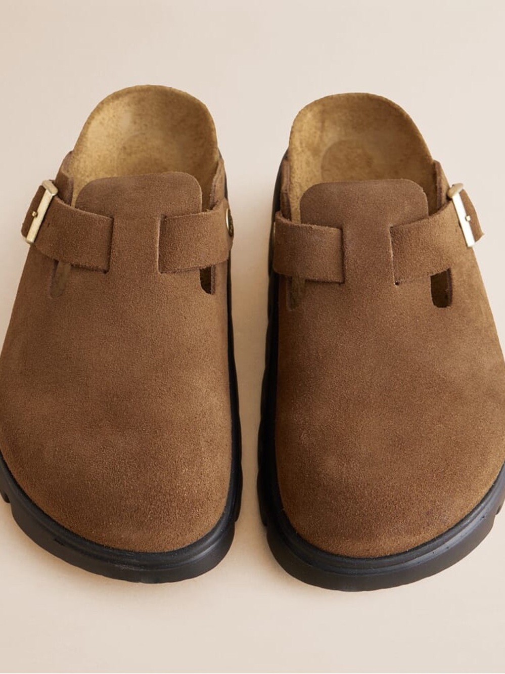 Like New! BIRKENSTOCK Papillio Platform Chunky Suede Clogs!